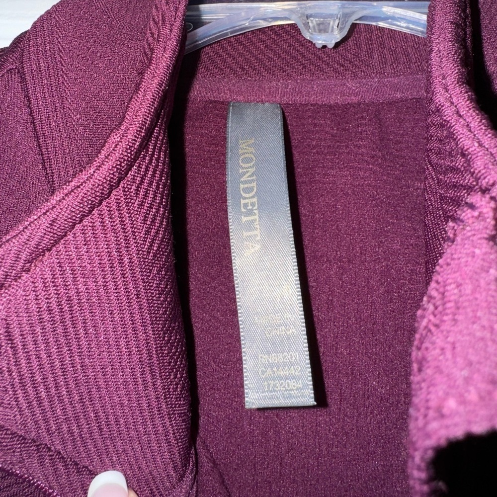 Mondetta Burgundy Jacket! - Picture 4 of 4